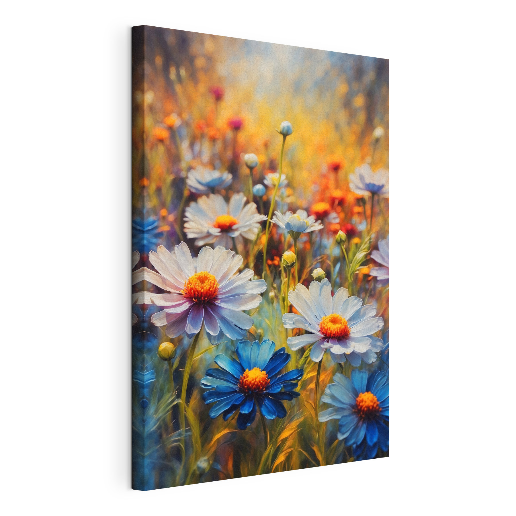 Vibrant blooms in a colorful field Vibrant blooms in a colorful field