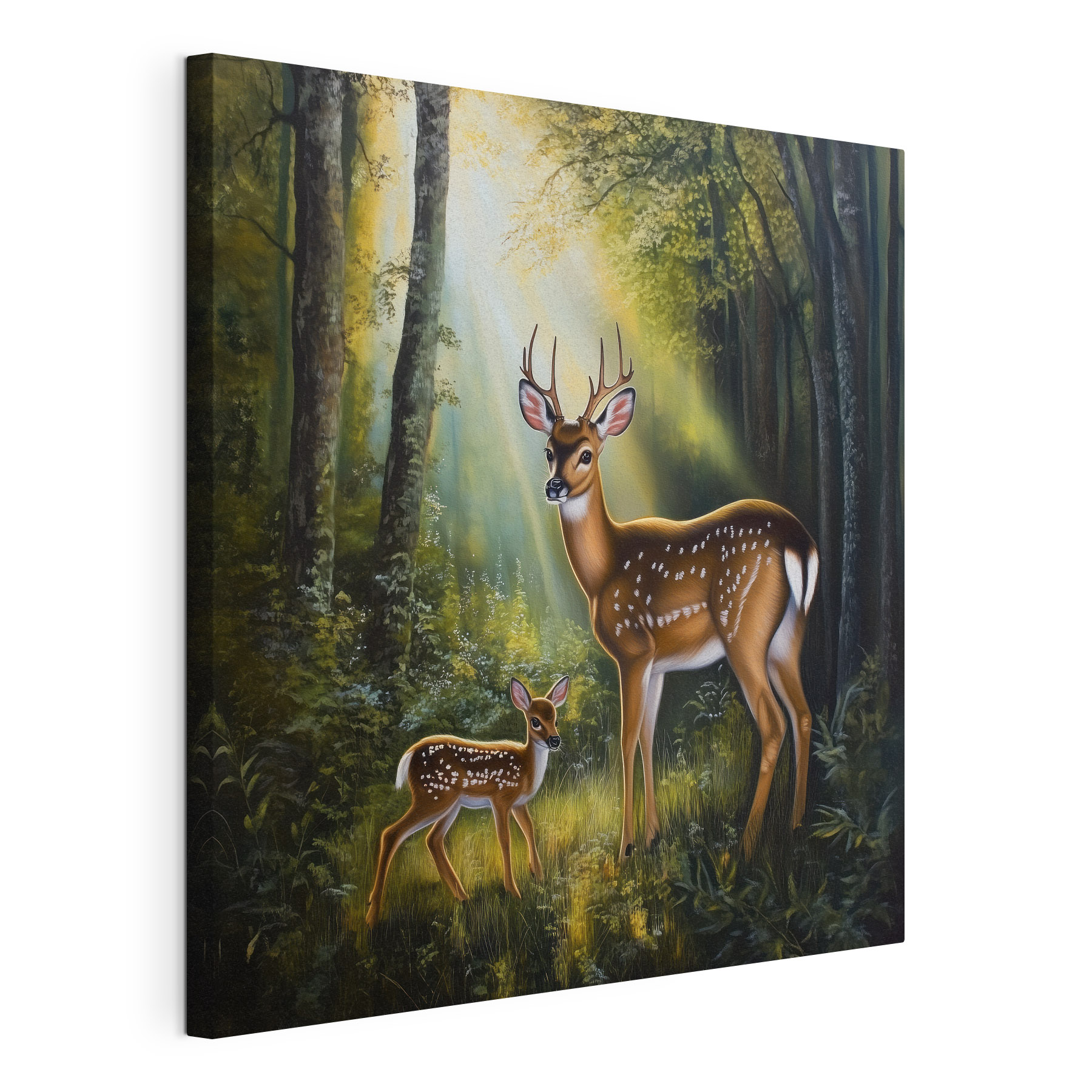 Deer in the woods
