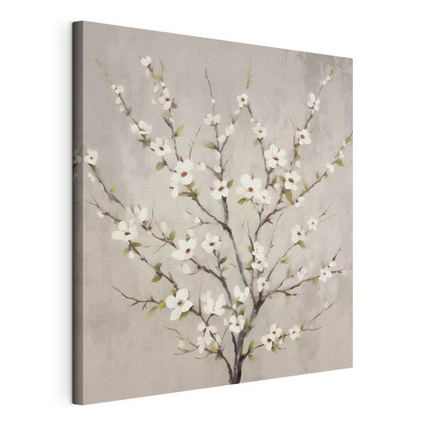 Quadri Dipinto raffigurante un albero con fiori bianchi (COD: s43941) Quadri Quadri Dipinto raffigurante un albero con fiori bianchi (COD: s43941)