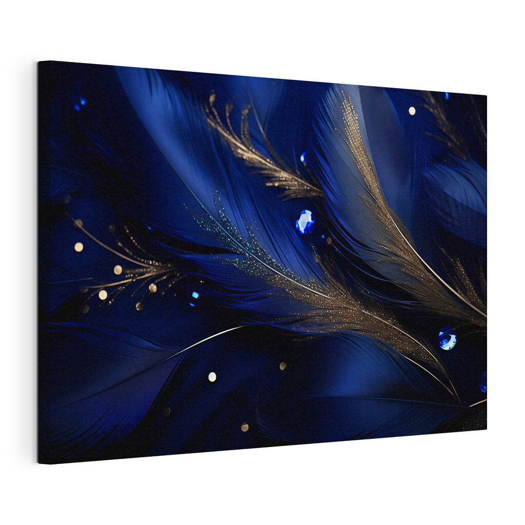 Elegant feathers on a deep background Elegant feathers on a deep background