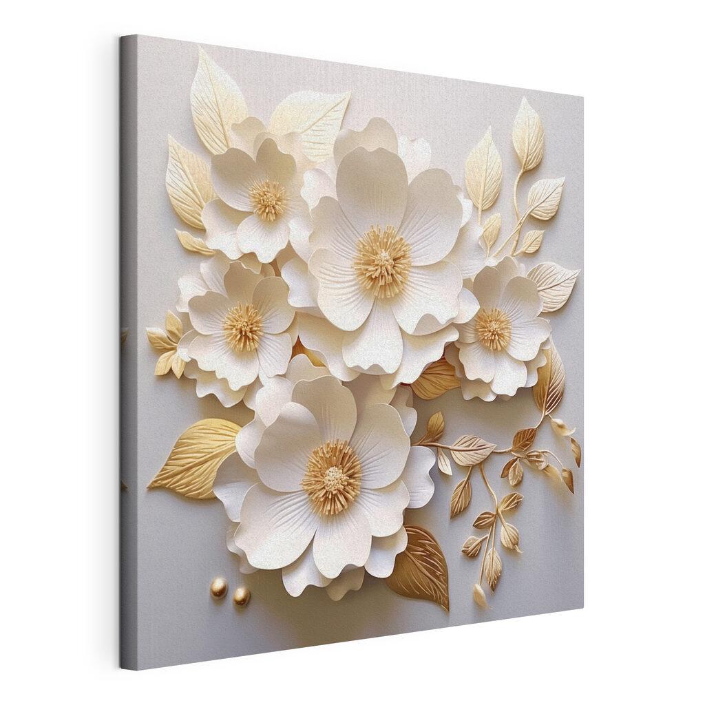 Elegant floral arrangement in soft tones