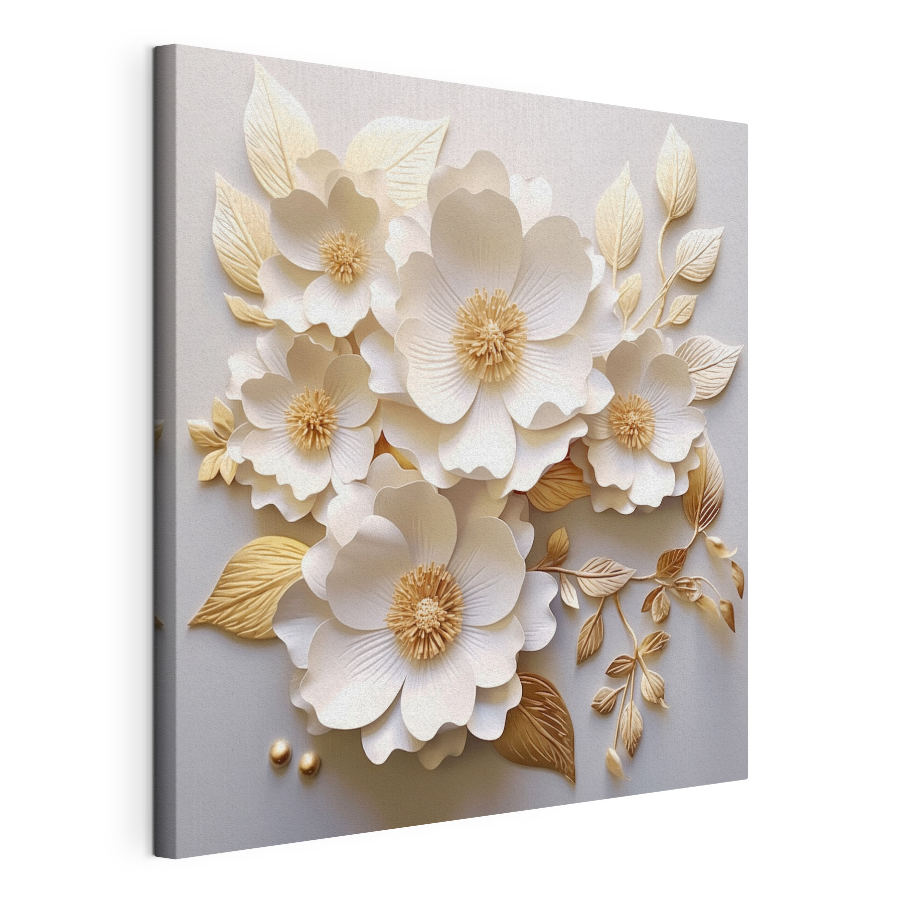 Elegant floral arrangement in soft tones