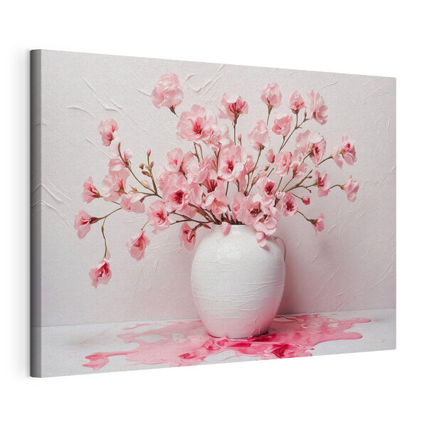 Quadri Vaso con fiori rosa (COD: s44081) Quadri Quadri Vaso con fiori rosa (COD: s44081)