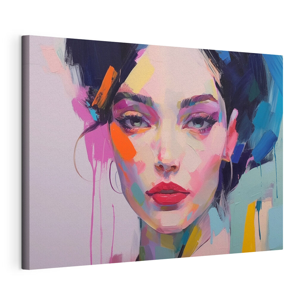 Painting of a woman Painting of a woman