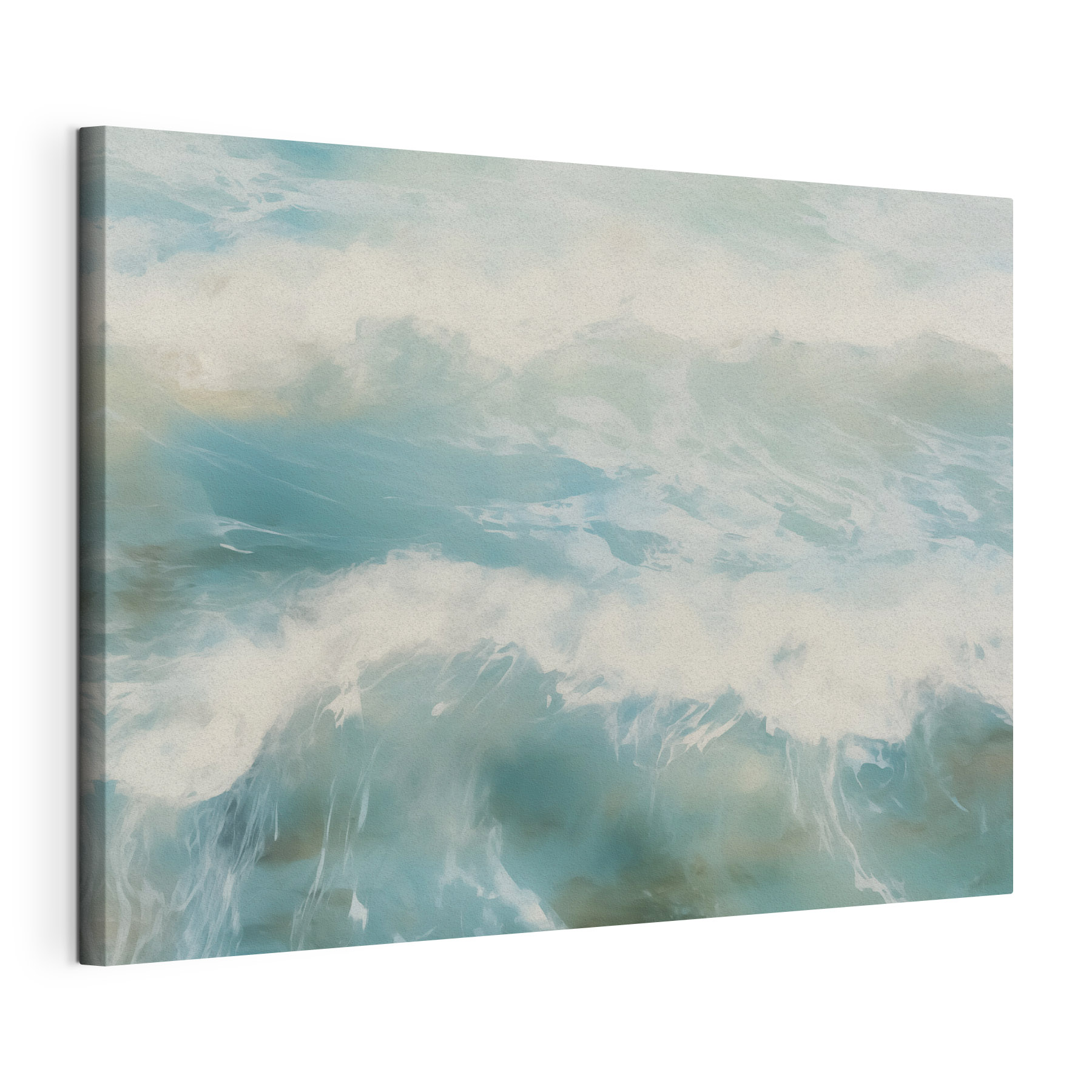 Gentle waves dance on tranquil waters Gentle waves dance on tranquil waters