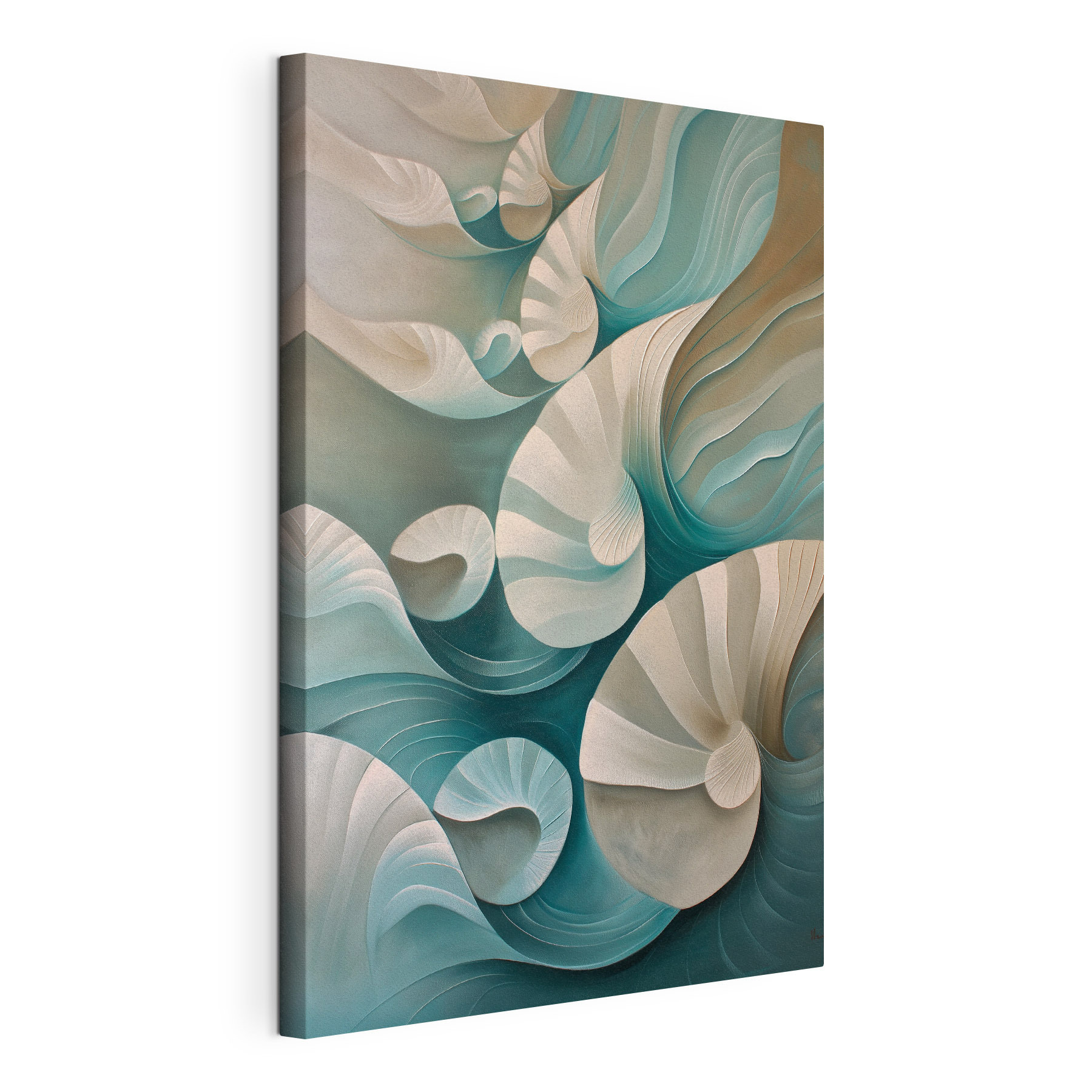 Calm waves of nature's design