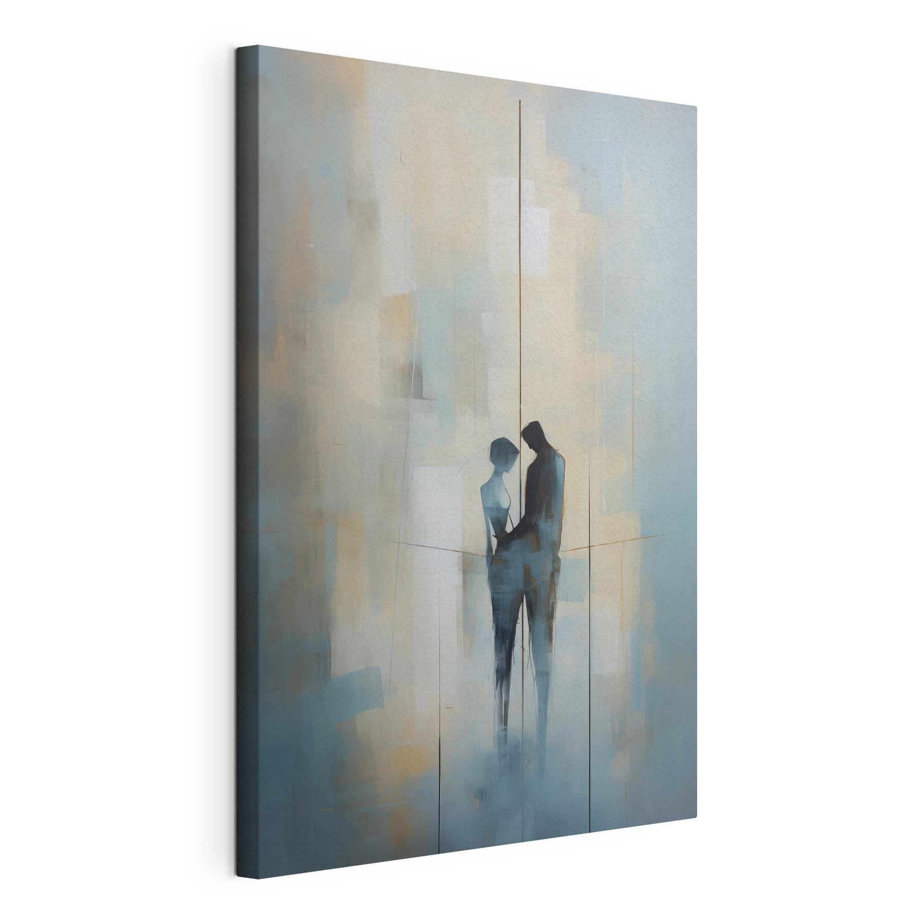 Painting of a man and woman