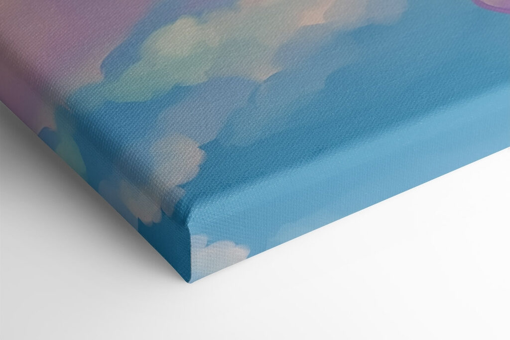 Group of hot air balloons in the sky