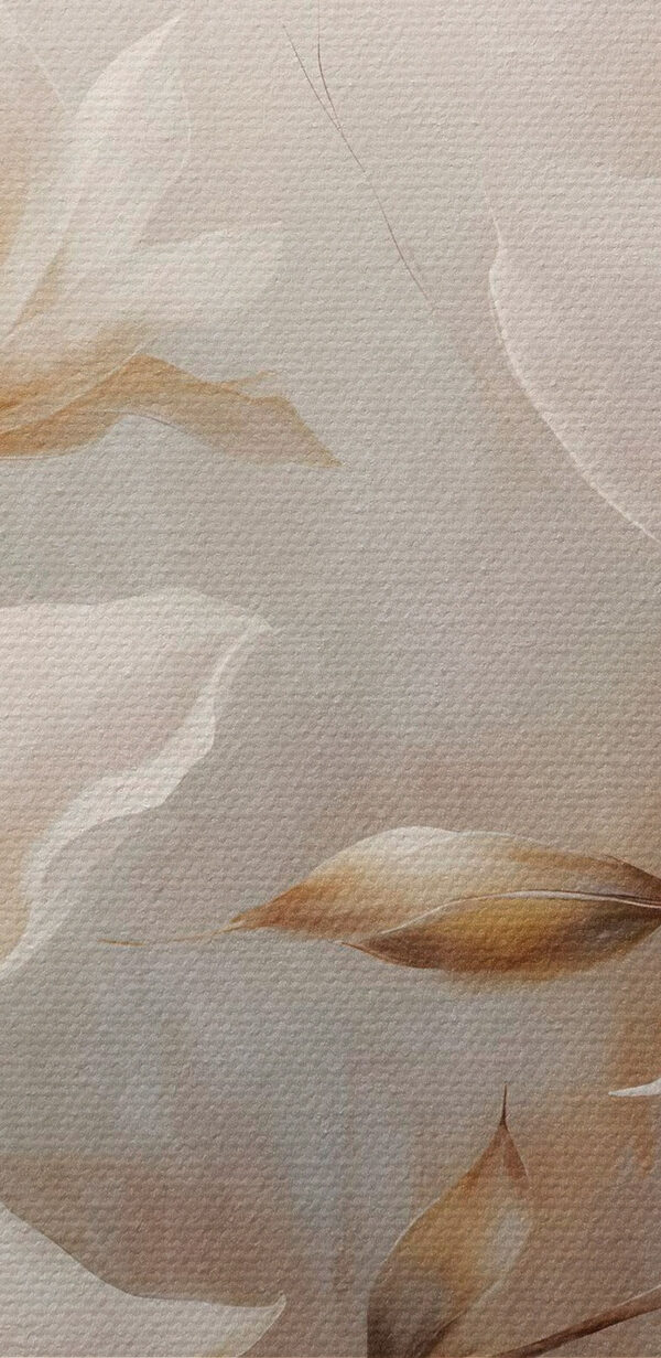 Painting of white flowers