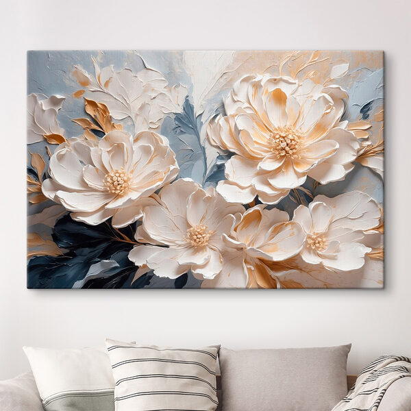Quadri Fiori delicati dai colori tenui