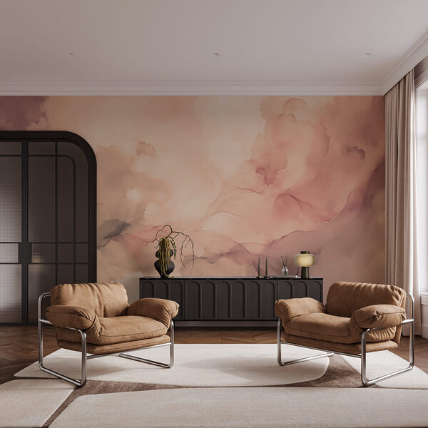 Fumo rosa e grigio