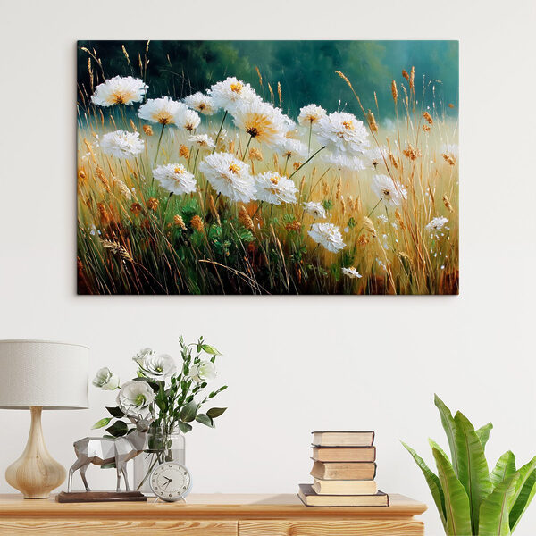 Group of white flowers