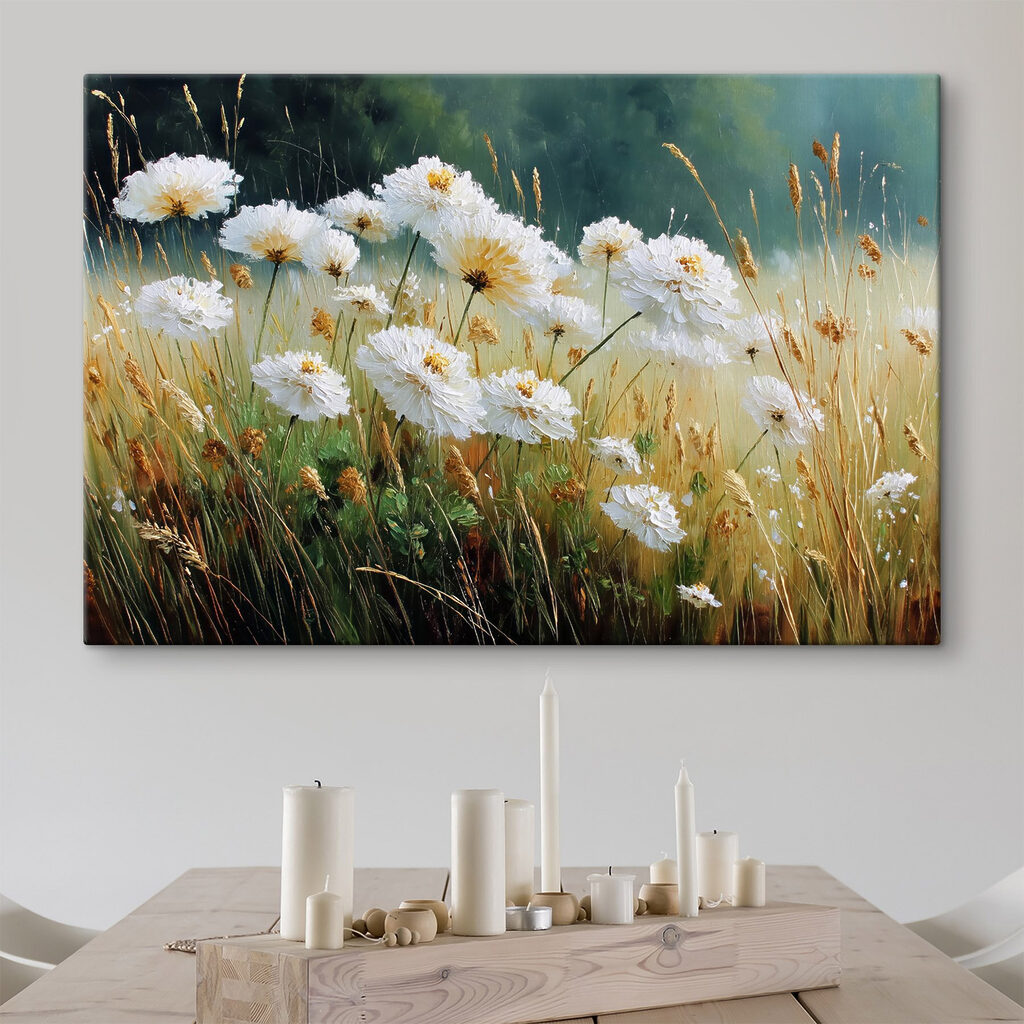 Group of white flowers