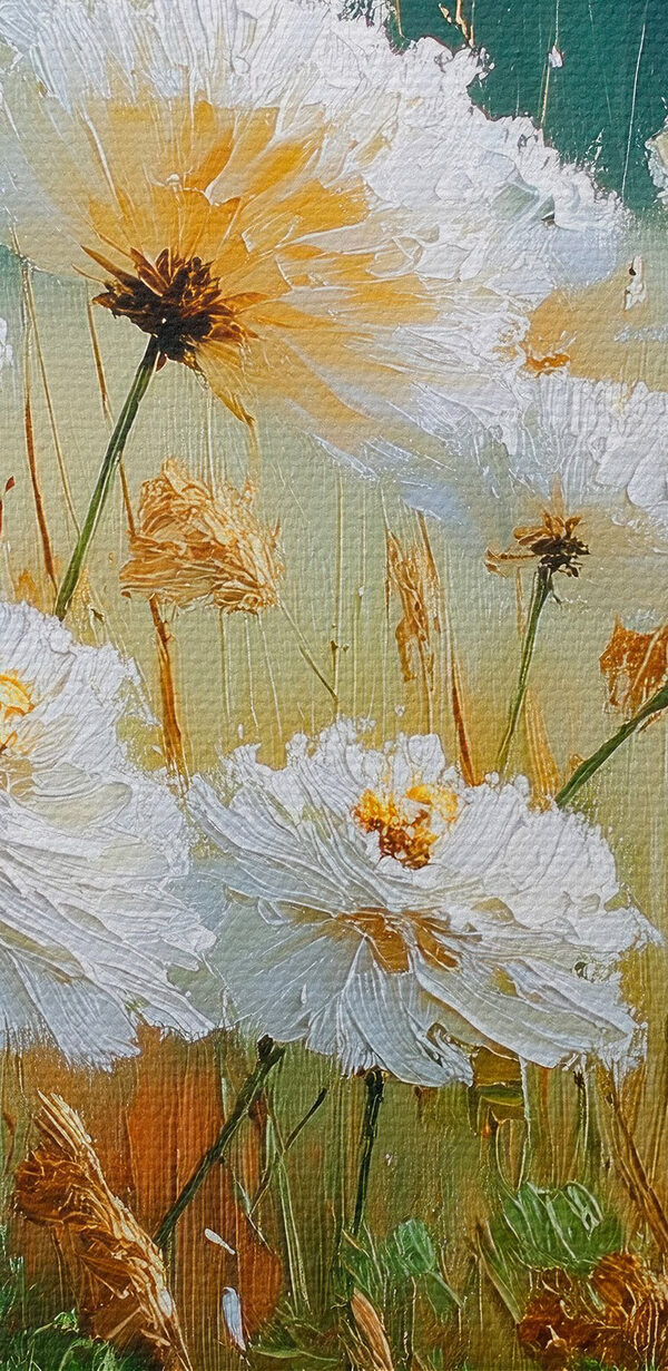 Group of white flowers