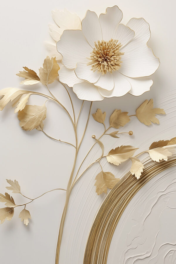 Beautiful floral design on display