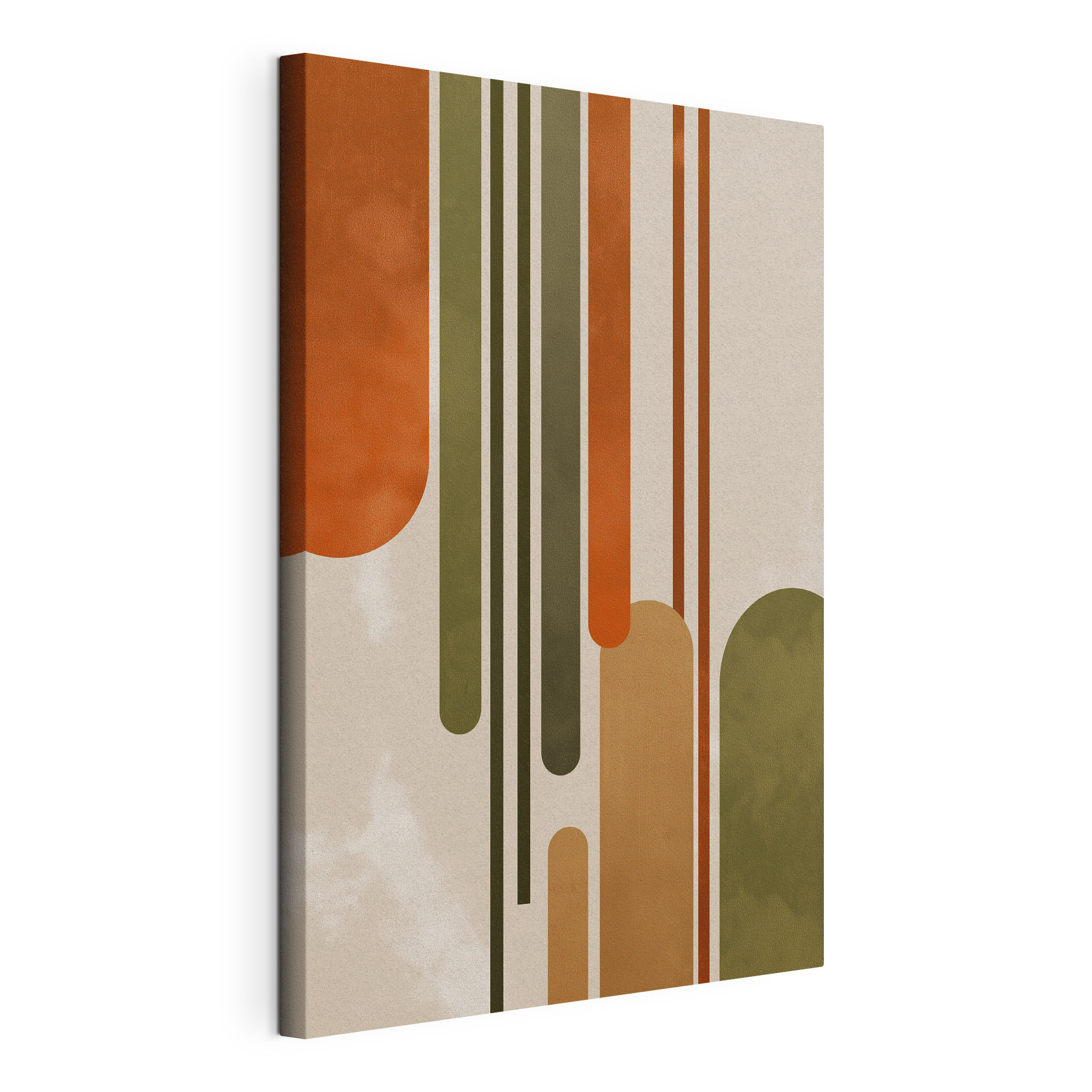 Colorful art piece with lines and dots Colorful art piece with lines and dots