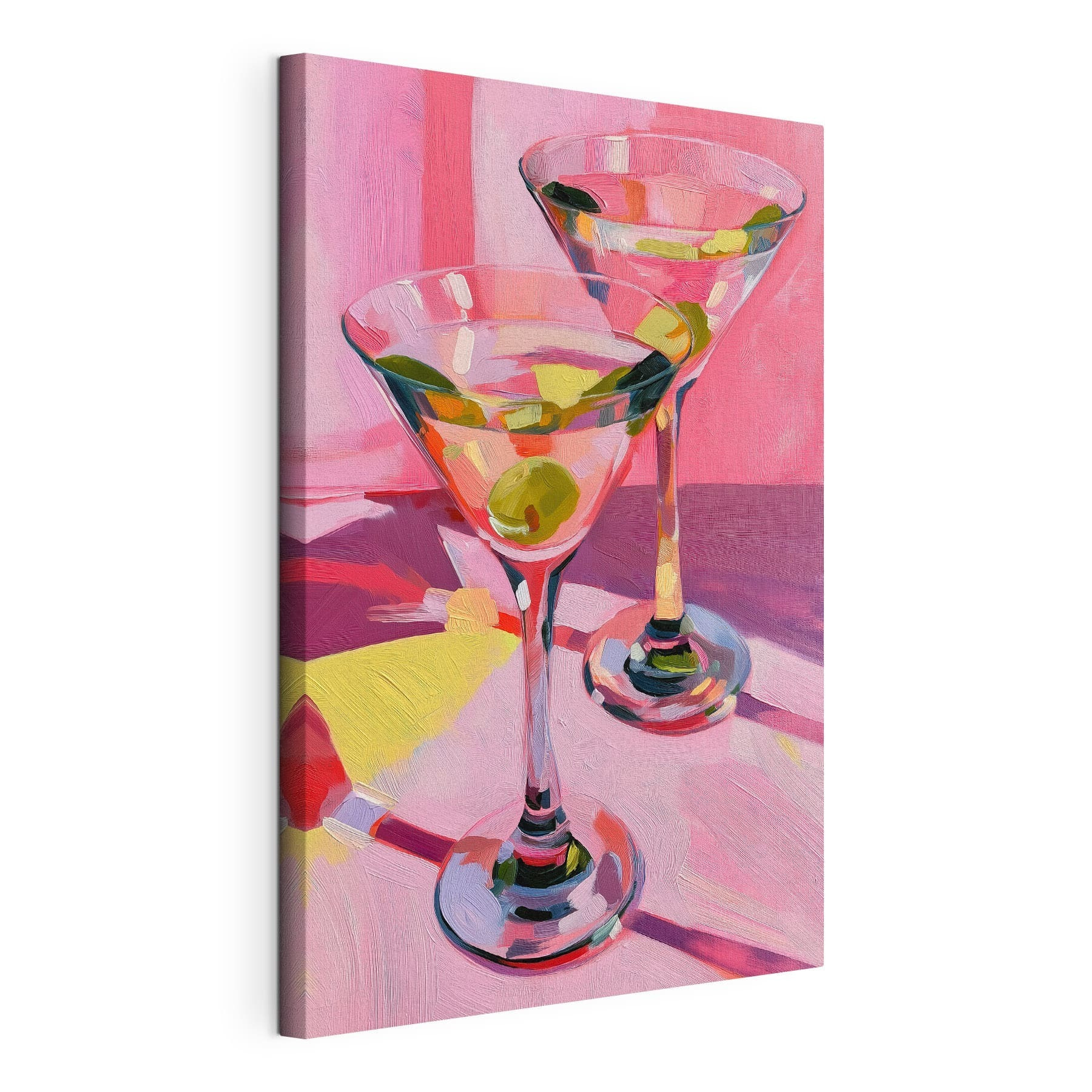 Pair of martini glasses Pair of martini glasses