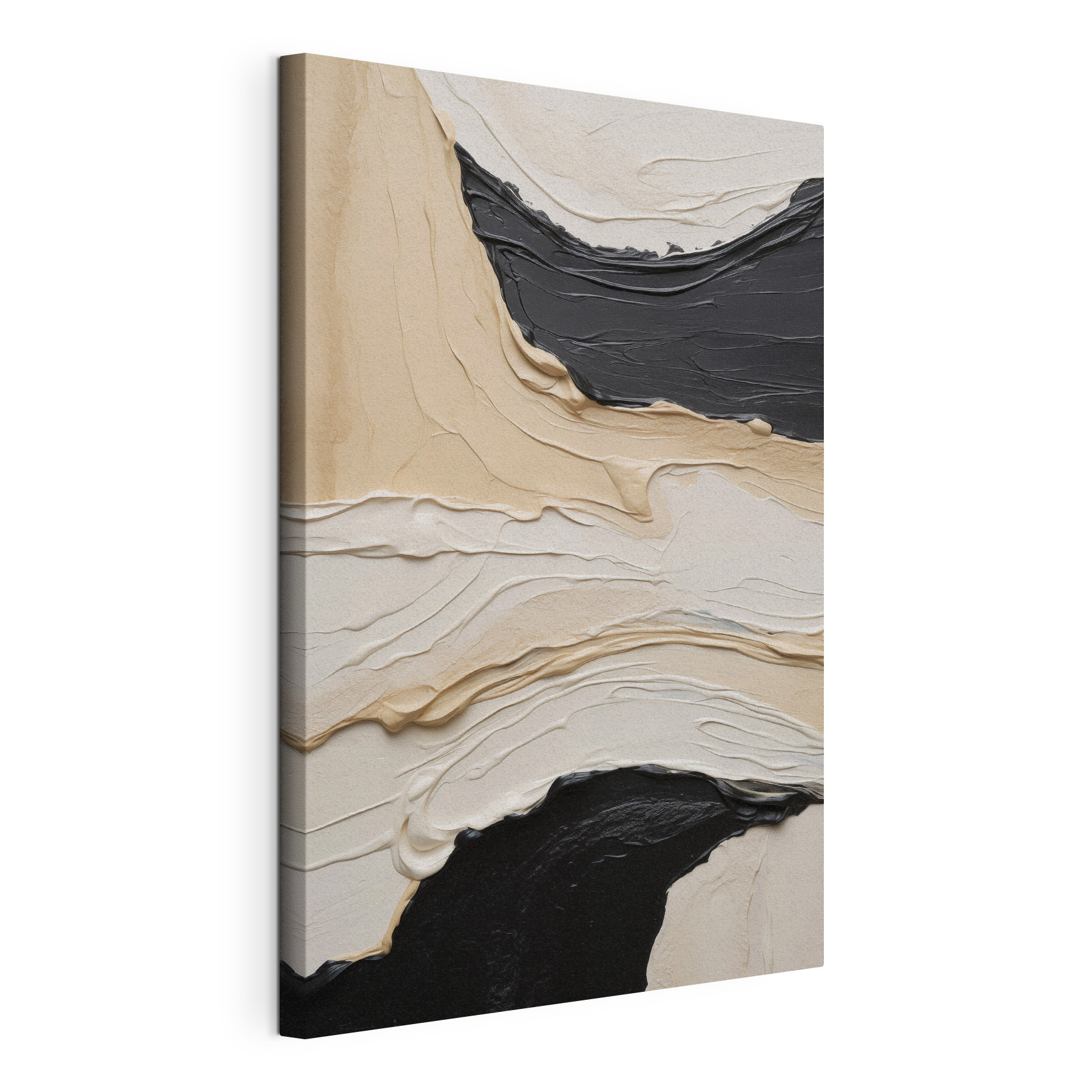 Black and white paint