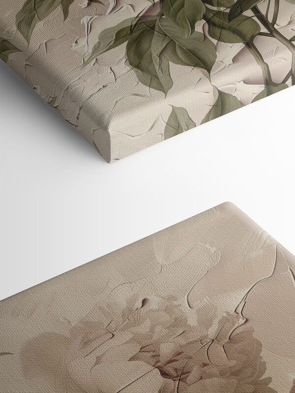 Delicate blooms in soft tones