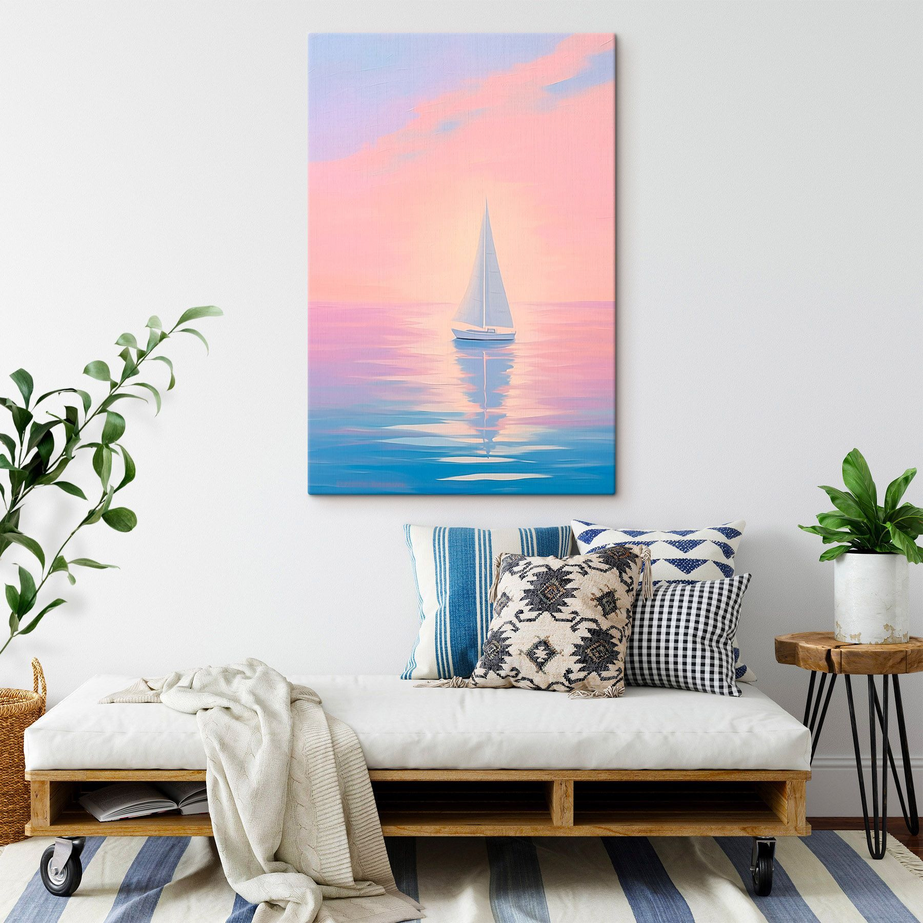 Sailboat in the water