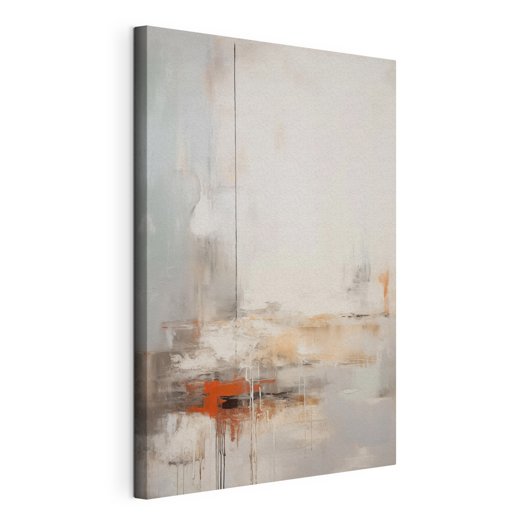 Painting of a white wall