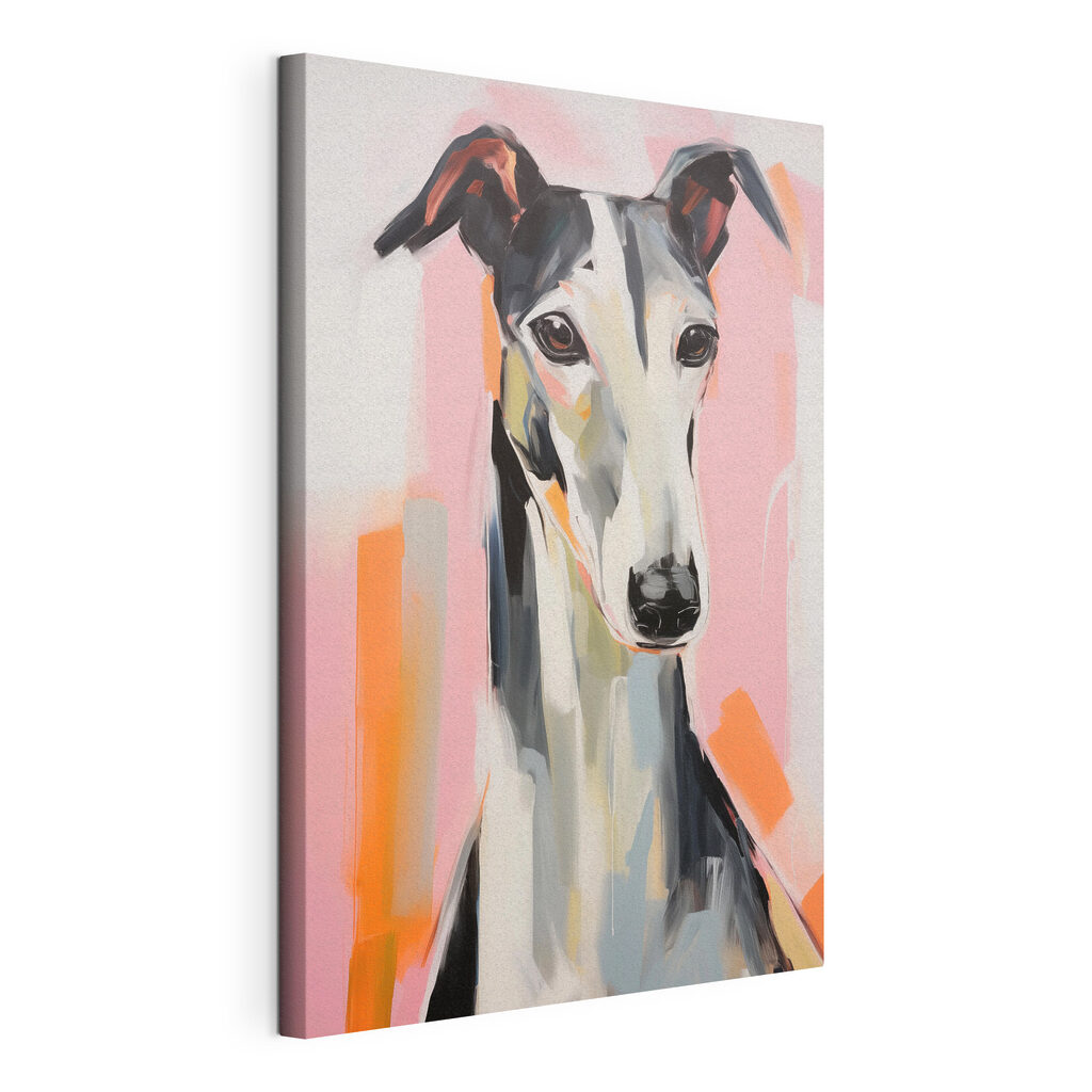 Painting of a dog