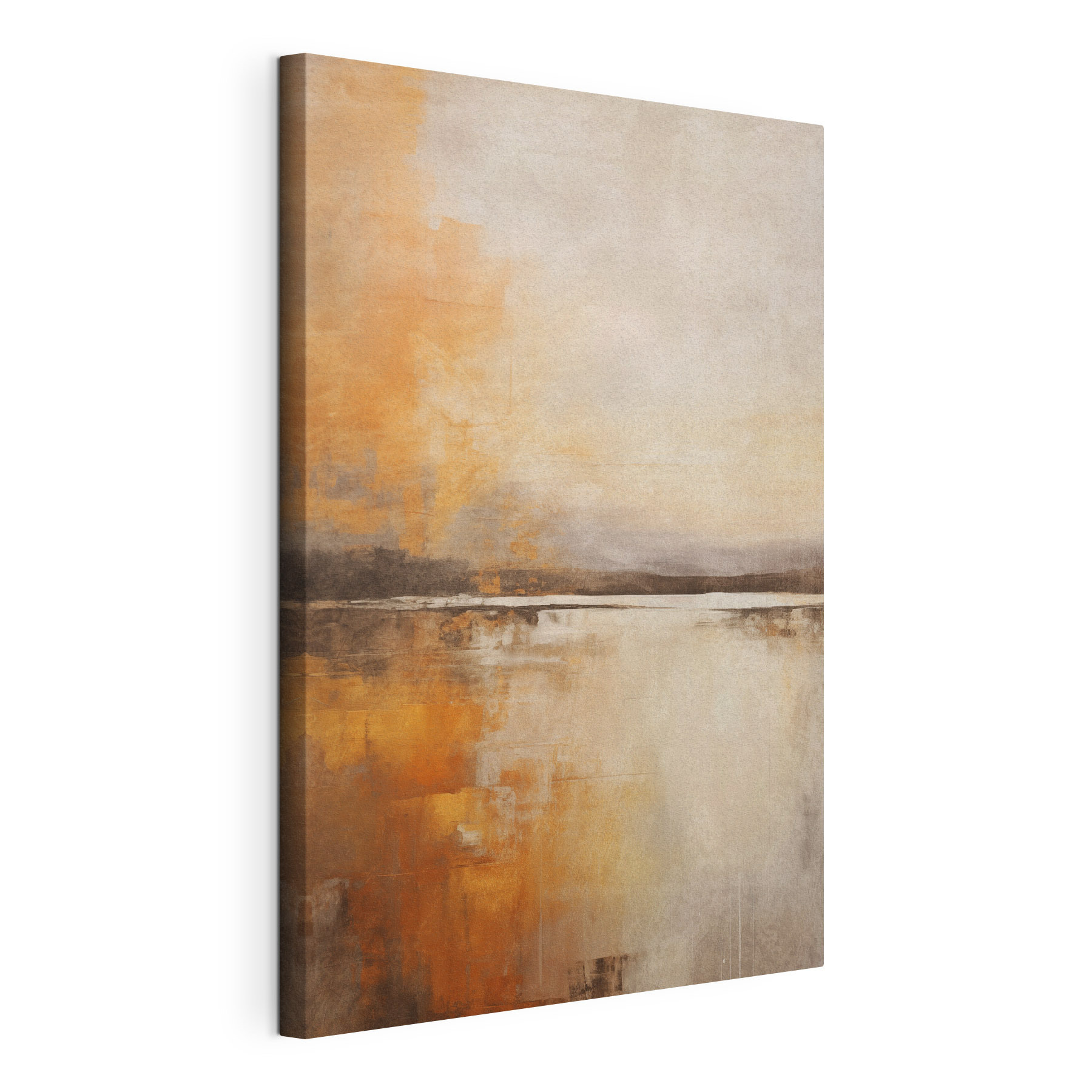 Painting of a lake