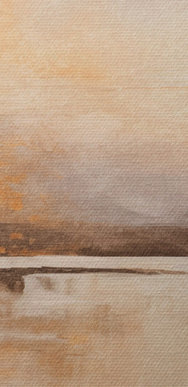 Painting of a lake
