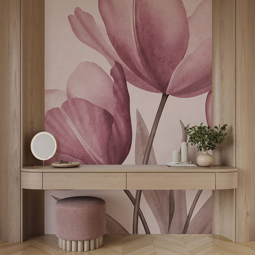 Eleganti tulipani dai delicati toni pastello