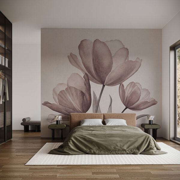 Tulipani eleganti dai delicati toni pastello