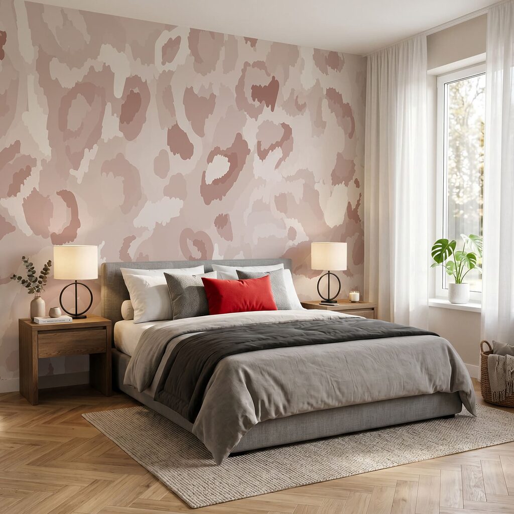 Motivo rosa e bianco