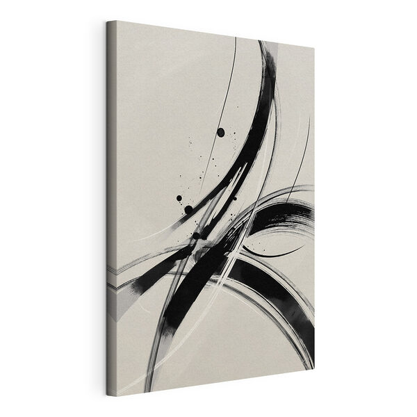 Quadri Immagine in bianco e nero raffigurante un motivo a spirale (COD: s45583) Quadri Quadri Immagine in bianco e nero raffigurante un motivo a spirale (COD: s45583)
