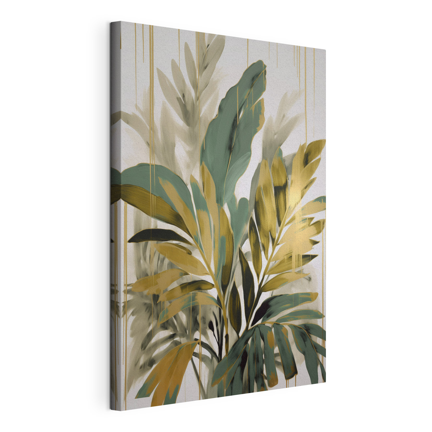 Painting of leaves and branches Painting of leaves and branches