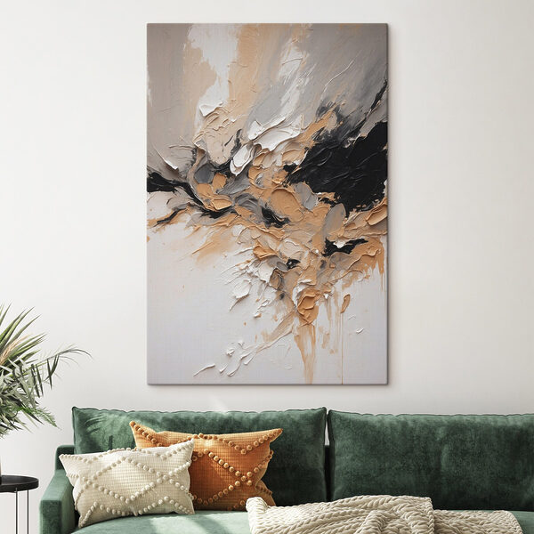 - Abstract beauty in warm tones