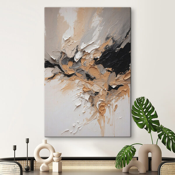 - Abstract beauty in warm tones