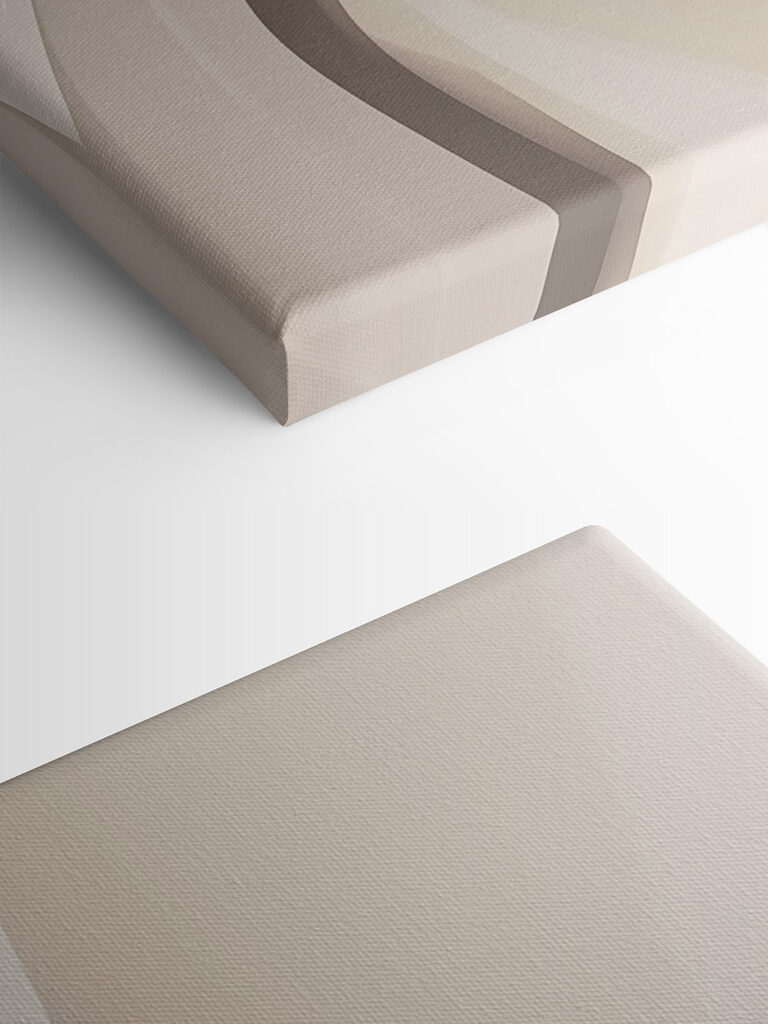 White and tan wavy lines White and tan wavy lines