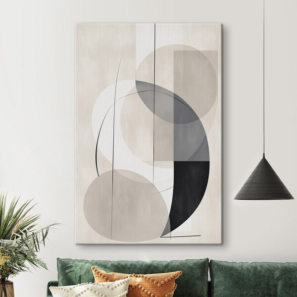 Quadri Opera d'arte in bianco e nero