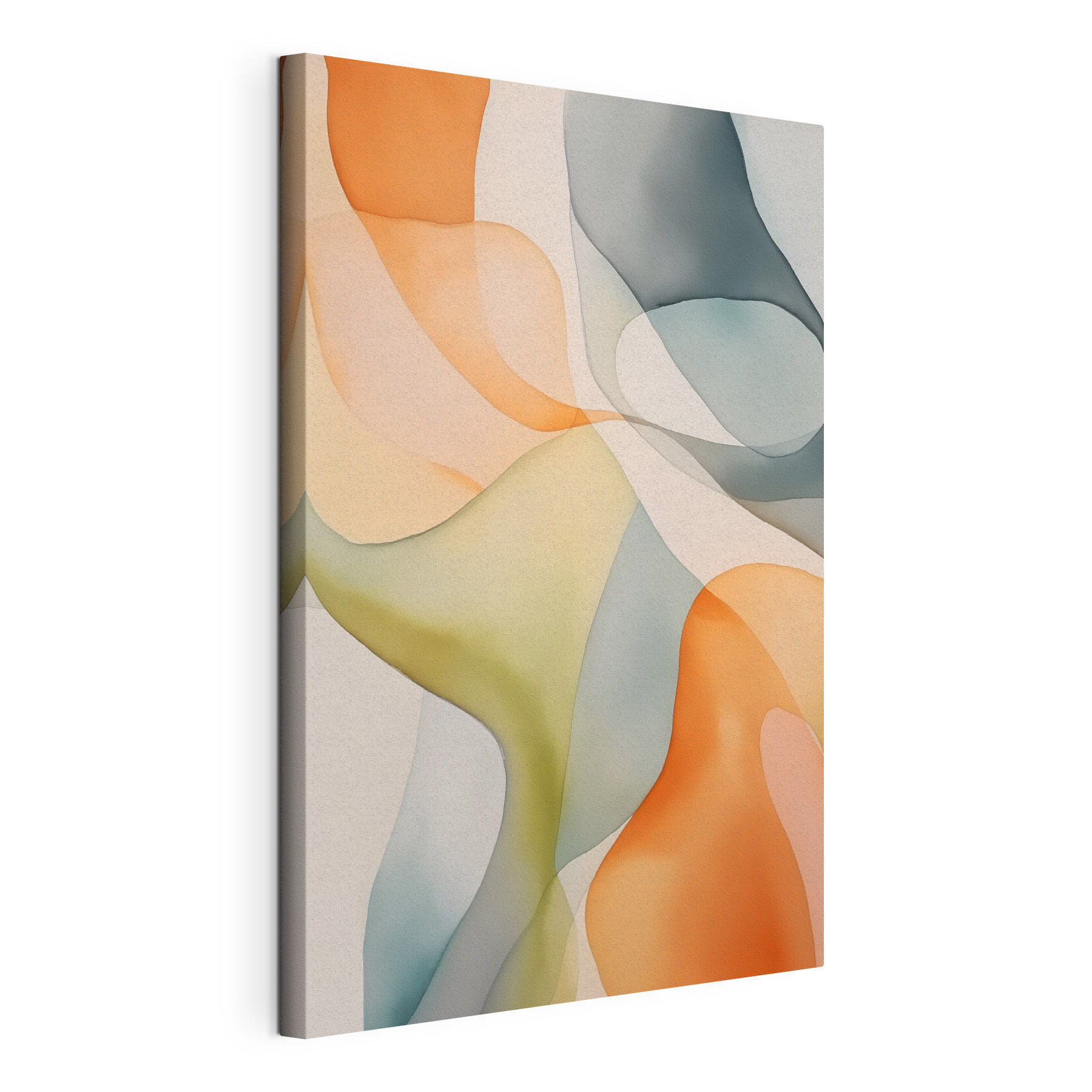 Flowing colors in gentle harmony