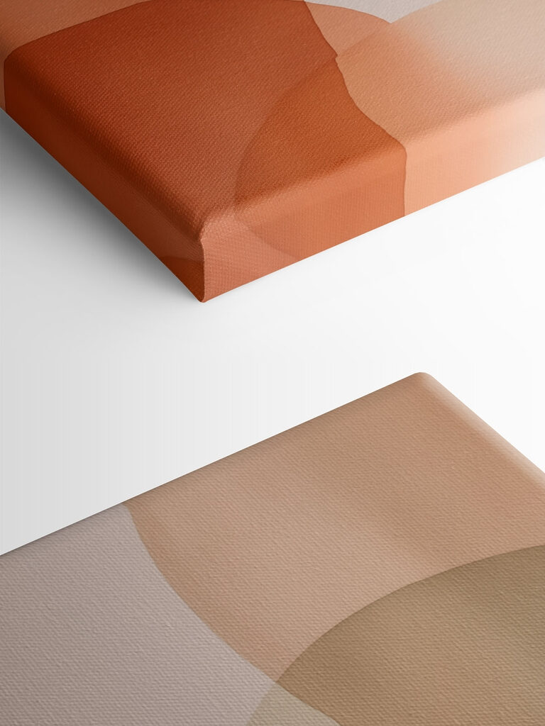 Soft hues in gentle swirls