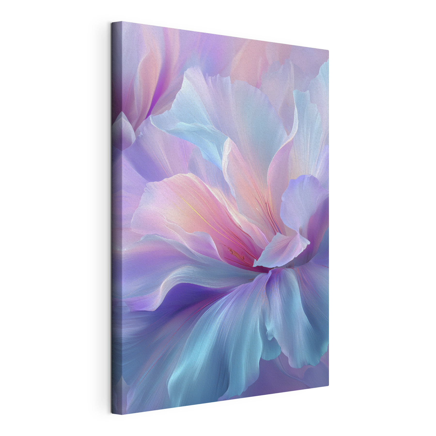 Soft petals in pastel hues, enchanting