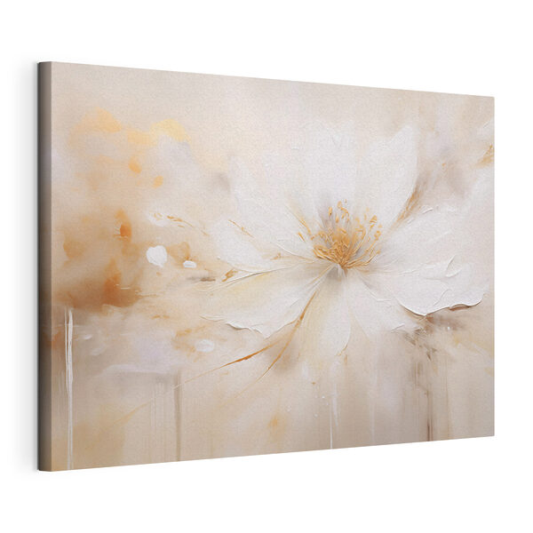Quadri Dipinto raffigurante un fiore bianco (COD: s45802) Quadri Quadri Dipinto raffigurante un fiore bianco (COD: s45802)