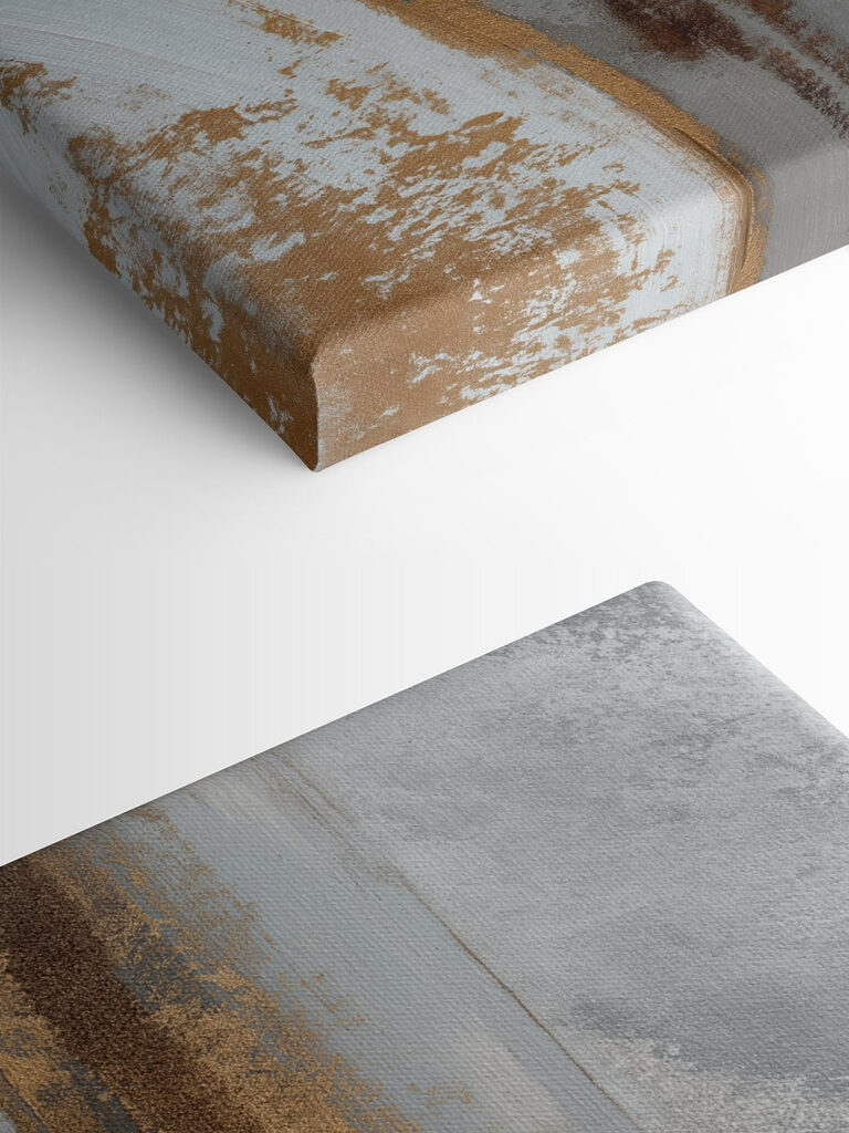 Flowing lines in muted color palette Flowing lines in muted color palette