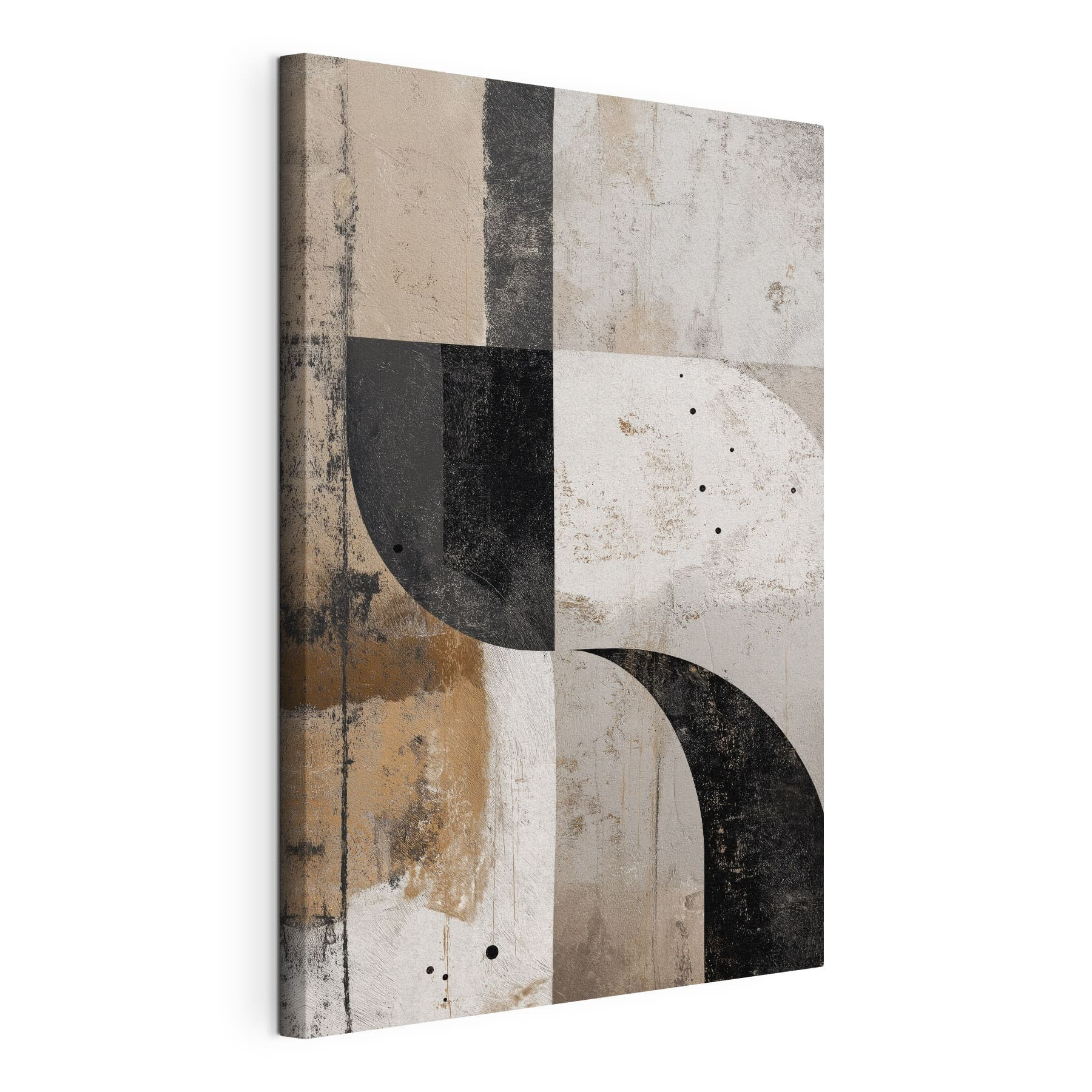 Black and white art piece