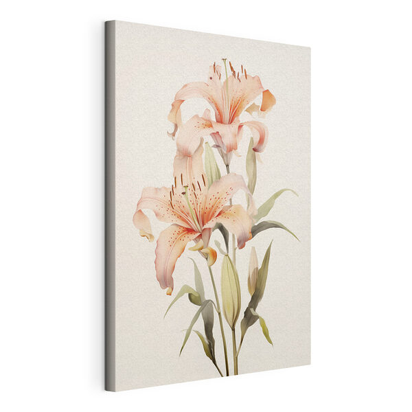 Quadri Dipinto raffigurante fiori rosa (COD: s45915) Quadri Quadri Dipinto raffigurante fiori rosa (COD: s45915)