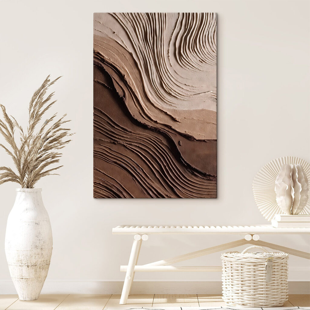 Soft, wavy texture in neutral hues Soft, wavy texture in neutral hues