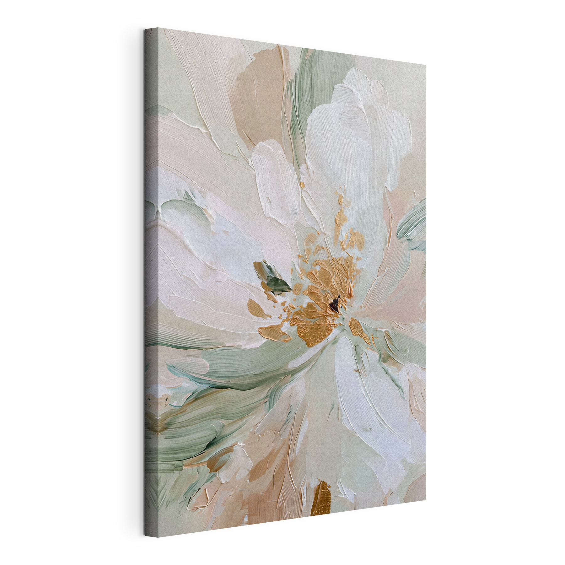 Delicate floral abstraction in soft hues Delicate floral abstraction in soft hues