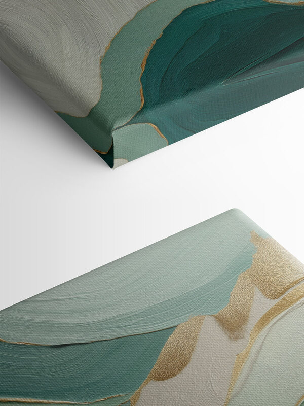 Flowing layers of soft color harmony Flowing layers of soft color harmony