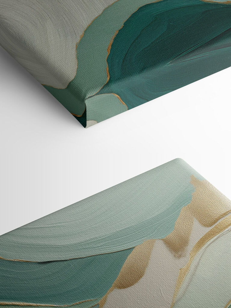 Flowing layers of soft color harmony Flowing layers of soft color harmony