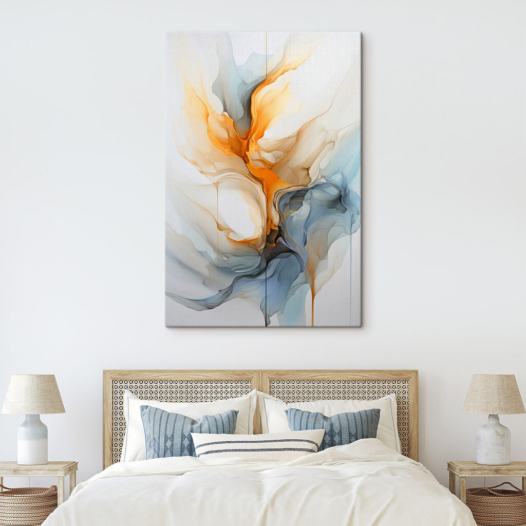 Colorful art with a white background