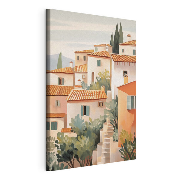 Quadri Dipinto raffigurante un gruppo di edifici (COD: s46059) Quadri Quadri Dipinto raffigurante un gruppo di edifici (COD: s46059)
